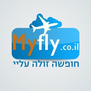לוגו לחברת נסיעות MYFLY.CO.IL